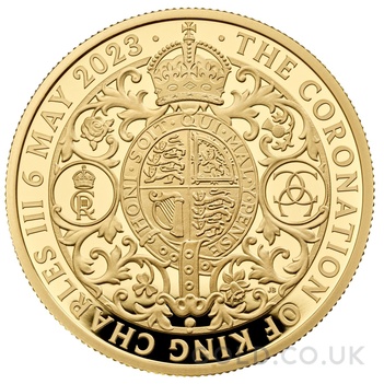2023 1oz Gold Coronation of King Charles III Proof Coin Boxed