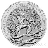 Silver 10oz Robin Hood Coin (2023)