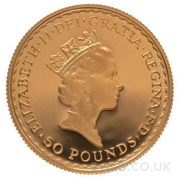 1988 Proof 1/2oz Gold Britannia Coin