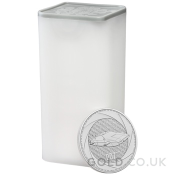 2024 Six Decades of 007, Bond of the 1970s 1oz Silver Coin
