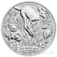 Perth Mint 125th Anniversary 1oz Silver Coin (2024)