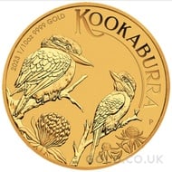 Gold Kookaburra Tenth Ounce (2023)