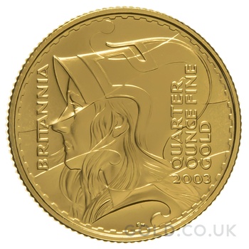 2003 Proof 1/4oz Gold Britannia Coin