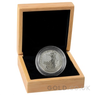 Britannia One Ounce Silver Coin (2021) - Gift Boxed