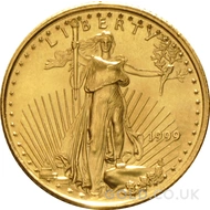 1999 1/10oz Gold American Eagle Coin