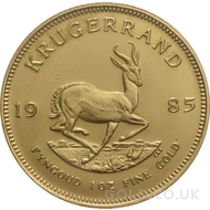 1985 Gold Krugerrand Coin 1oz