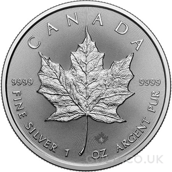 2026 Canadian Silver Maple Leaf Coin 1oz