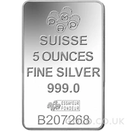 5oz Silver Bars