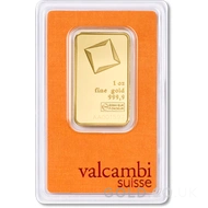 1oz Valcambi Gold Bar