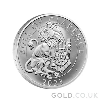 2023 Bull of Clarence Silver Coin Tudor Beasts Proof Two Coin Set Boxed