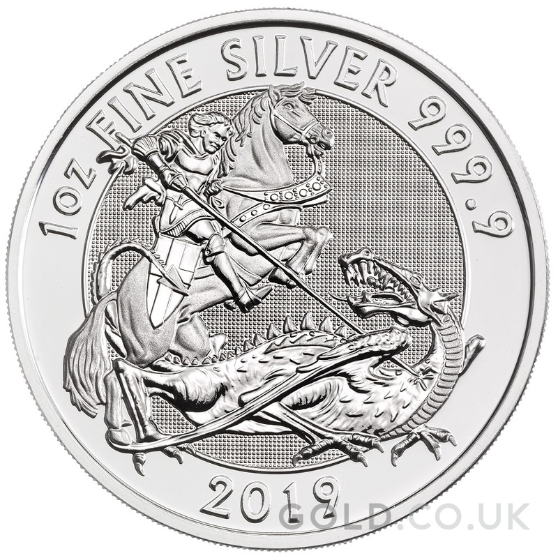 2019 Royal Mint Valiant Silver Coin 1oz