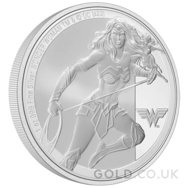 2023 Proof Wonder Woman Silver Coin 1oz Boxed