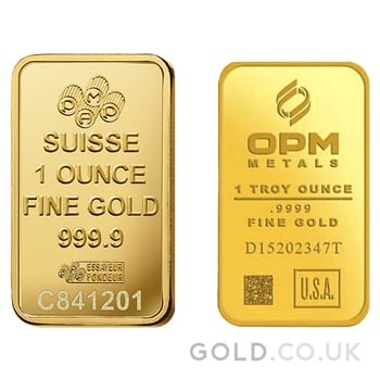 1oz Gold Bars (Pre Owned)