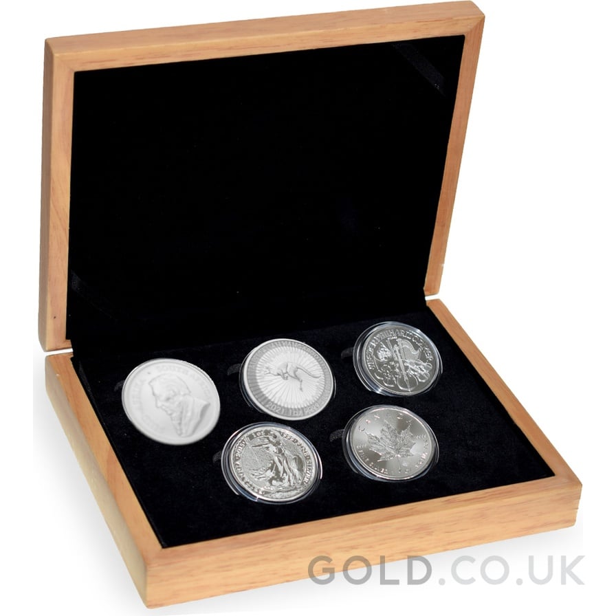 2022 1oz Silver Five Coin Set in Gift Box