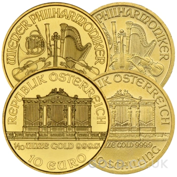 1/10oz Austrian Gold Philharmonic Coin Best Value
