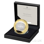 Edward Jenner Piedfort £2 Proof Silver Coin (2023)