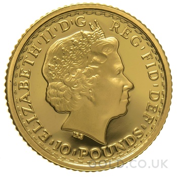 1999 Proof 1/10oz Gold Britannia Coin