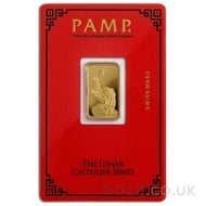 5g PAMP Year of the Rooster Gold Bar