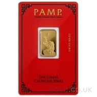 5g PAMP Year of the Rooster Gold Bar