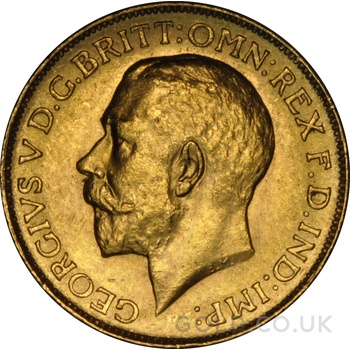 1911 Gold Sovereign Coin George V Canada