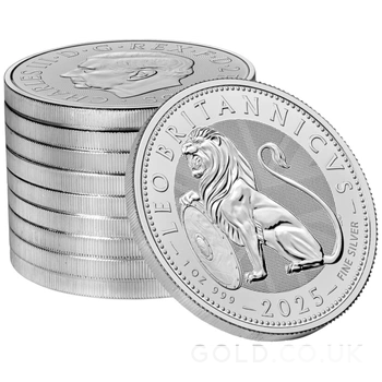 2025 The British Lion 1oz Silver Coin