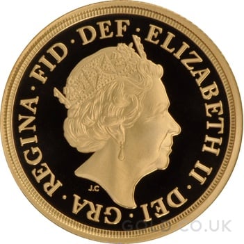 2019 Proof Gold Sovereign Boxed