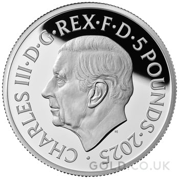 2025 Britannia 2oz Silver Proof Coin Boxed