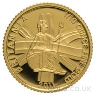 2011 Tenth Ounce Proof Britannia