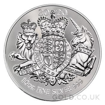 2020 Royal Arms Silver Coin 10oz