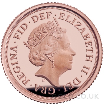 2019 Proof Gold Half Sovereign Boxed
