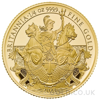 2023 Proof Gold Britannia 3 Coin Set Boxed