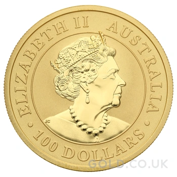 2019 1oz Australian Kangaroo Gold Nugget Coin