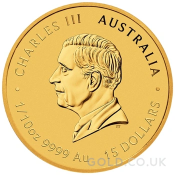 2025 1/10oz Perth Mint Year of the Snake Coloured Gold Coin