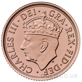 Coronation Gold Half Sovereign Coin (2023)