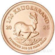Gold Krugerrand 1/10oz (2025)
