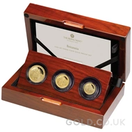 3 Coin Britannia Proof Gold Set Boxed (2025)