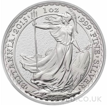 VAT FREE for Storage - 1oz Silver Britannia Coin