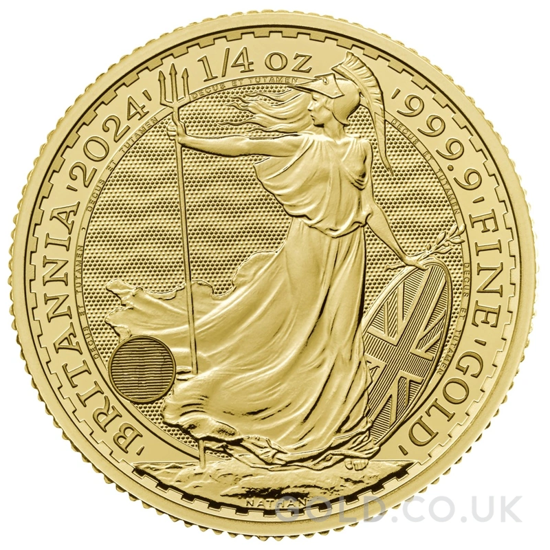 2024 1/4oz Gold Britannia Coin