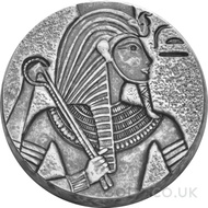 Egyptian Relics King Tut 5-Ounce Silver Coin (2016)