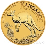 Gold Kangaroo Half Ounce (2024)
