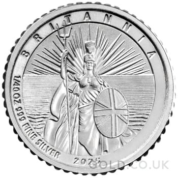 2025 Britannia Fractional Silver Reverse Proof Frosted Set Boxed