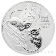 Silver Perth Mint Year of the Mouse 1oz (2020)