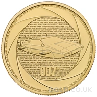 2024 Gold 007 James Bond of the 1970s Coin 1oz