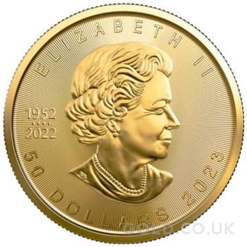2023 Canadian Maple Leaf Gold Coin 1oz