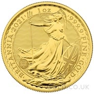 Britannia One Ounce Gold Coin (2021)