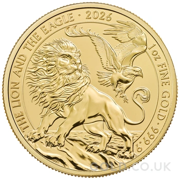 2026 The Lion and The Eagle 1oz Gold Coin