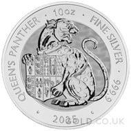The Queen's Panther - Tudor Beasts 10oz Silver Coin (2025)