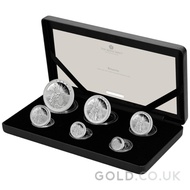 6 Coin Britannia Proof Silver Set Boxed (2025)