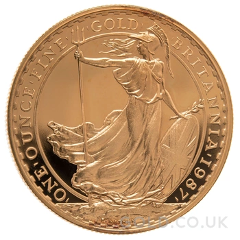 1987 Proof Gold Britannia Coin 1oz