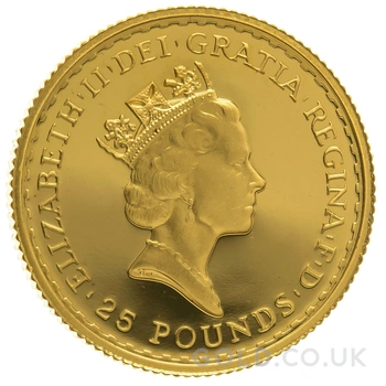 1991 Proof 1/4oz Gold Britannia Coin